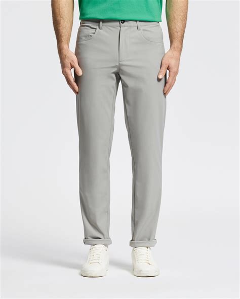 Mens Gray Maverick 10K Step Pant | Psycho Bunny