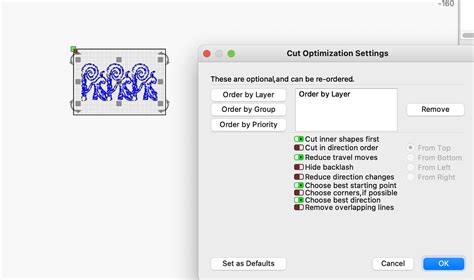 Lightburn Optimize Cut Order 的图像结果