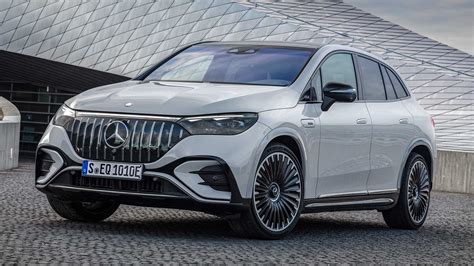 The 2024 Mercedes-AMG EQE SUV Packs Up to a 677-HP Punch