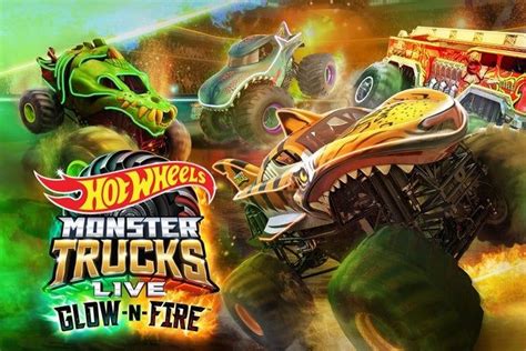 Hot Wheels Monster Trucks Live Glow-N-Fire!, 221 Pikeview Drive ...