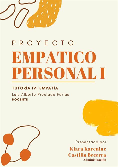 Calaméo - Sesion 7 Proyecto Empatico Personal (Tutoria)