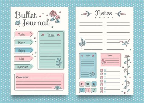 Image result for Bullet Journal Planner Pages