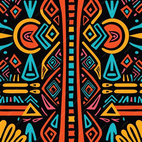 African Pattern Vector 的图像结果
