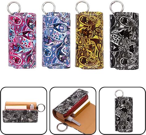 Buy MGRAS Flowers Leather Flip Case Duo Bag Pouch Carring Holder ...