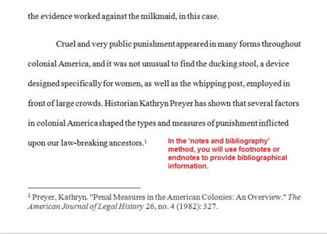 Image result for MLA Footnote Example