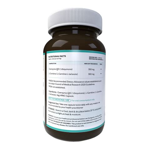 iThrive Essentials CoQ10 with L-Carnitine - 60 Capsules - iThrive ...