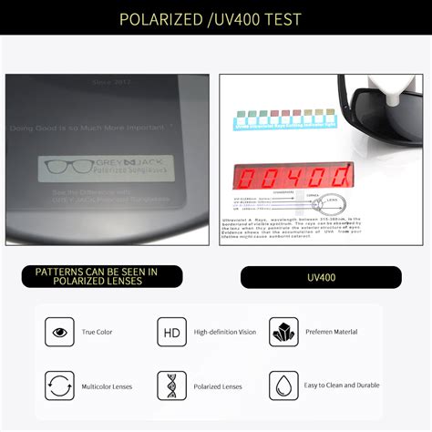 GREY JACK Polarized Al-Mg Sport Rectangle Sunglasses for Men Women 217 ...