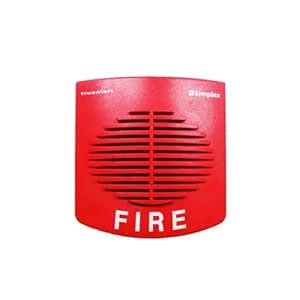 SIMPLEX 4901-9820 Horn 24 CD Wall Mounting True Alert, Red : Amazon.in ...