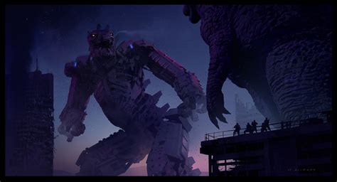 Concept Art De Mechagodzilla