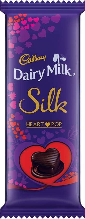 Cadbury Dairy Milk Silk Heart Pop Bars Price in India - Buy Cadbury ...