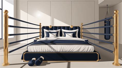 Boxing Ring Beds That Pack a Punch of Style - SweetParrishPlace