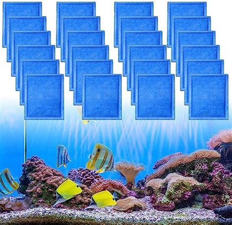 Preboun 24 Pcs Fish Tank Filter Cartridge Compatible with Aquatech EZ ...
