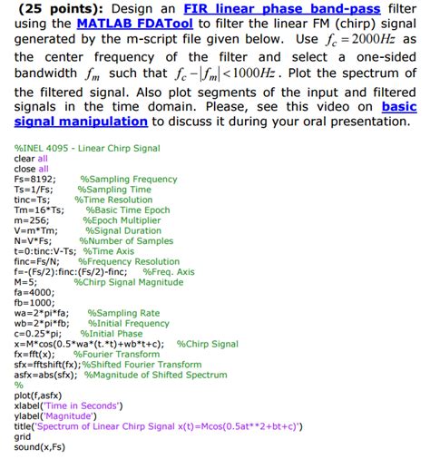 Image result for Linear Phase Fir Bandpass Filter MATLAB
