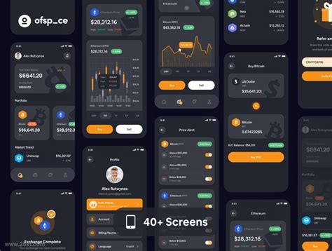 数字货币app界面|UI|APP界面|世界早安 - 临摹作品 - 站酷 (ZCOOL)
