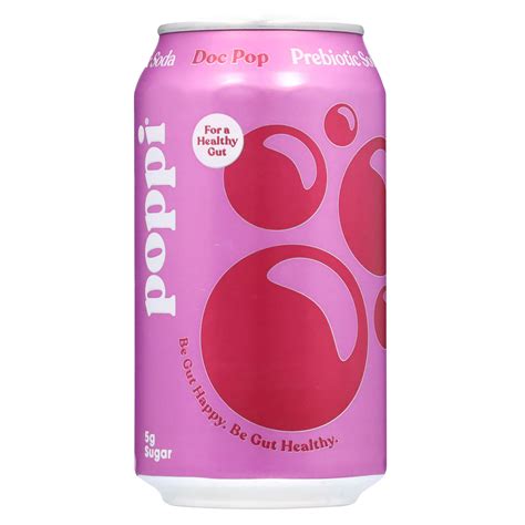 Poppi Prebiotic Soda - Doc Pop, 12 oz | Central Market - Really Into Food