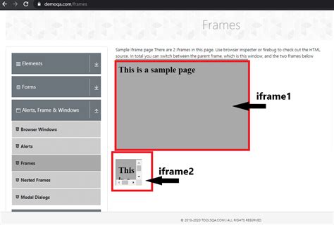 Image result for Selenium WebDriver Iframe