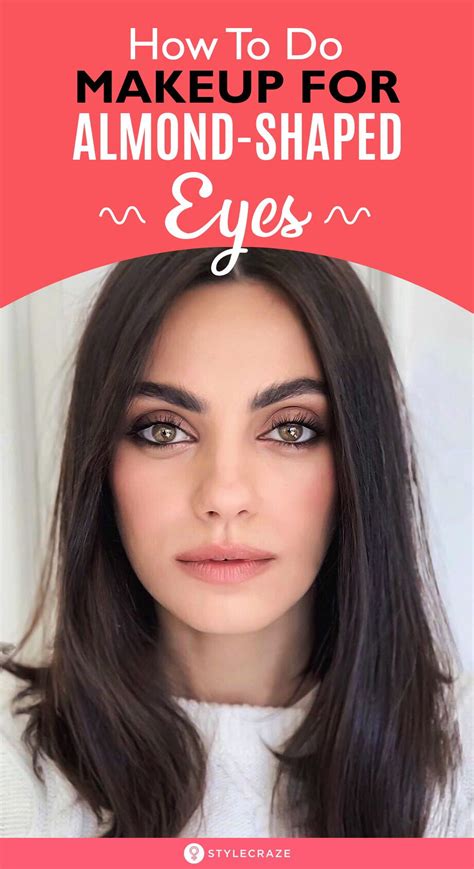 How To Apply Eye Makeup For Almond-Shaped Eyes | Almond eye makeup ...