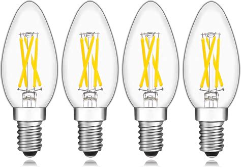 Amazon.com: 12V Candelabra LED Light Bulb 40W Equivalent, Low Voltage ...