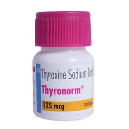 Thyronorm 125mcg Tablet | Uses, Side Effects, Price | Apollo Pharmacy