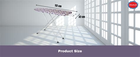 CIPLA PLAST Wooden Ironing Board Foldable | inbuilt Iron Table | Wooden ...