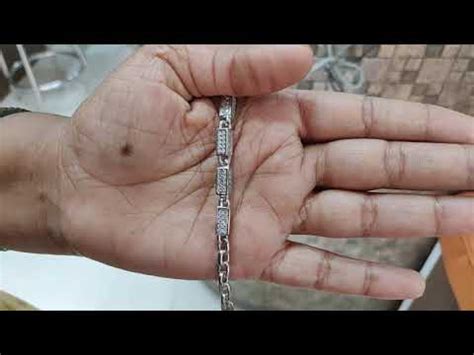 925 Silver Men Bracelet – Strong & Stylish Design – P S Jewellery