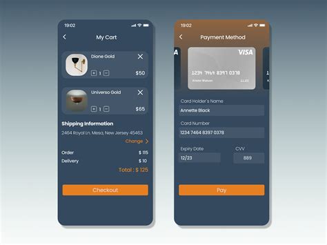 Daily UI 002 - Checkout by Gülçin on Dribbble