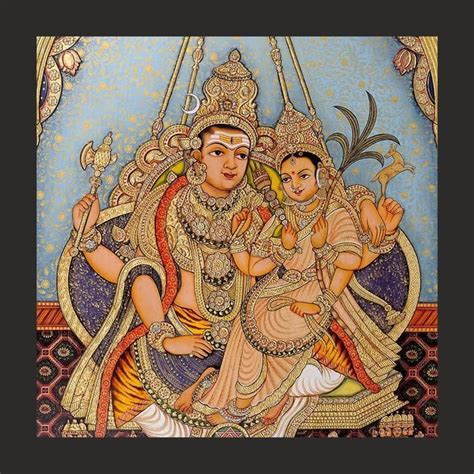 AGRADA - Framed Beautiful Painting of Lord Shiva and MATA Parvati for ...