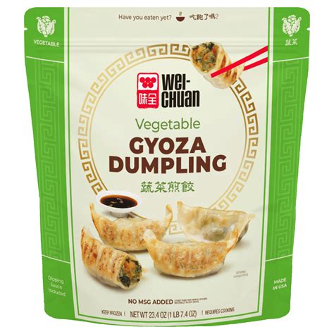 Vegetable Gyoza Dumpling - Wei-Chuan