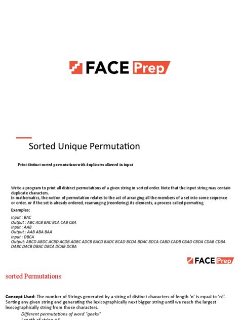 Image result for Permutation String