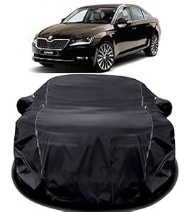 NEBITS® Prime Quality 190T Imported Fabric Car Cover for Skoda Superb ...