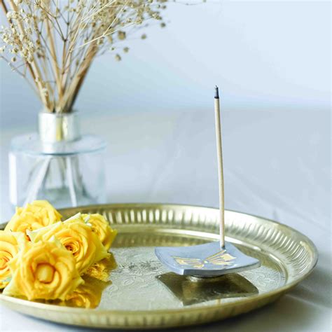 Yellow Ribbon Incense Holder – Samskara Home