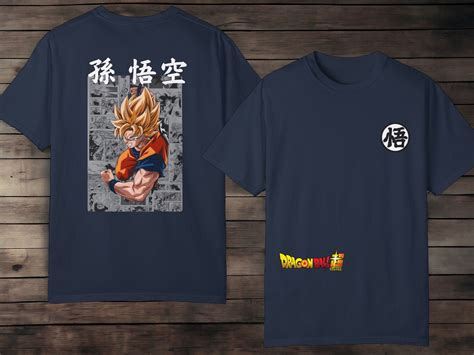 Goku Shirt, Son Goku Shirt, Dbz Super, Dragon Ball Z Shirt, Anime Manga ...