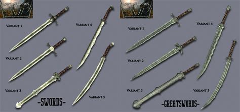 Орочьи клинки v1.0 | Orcish Blades - Orcish Sword and Greatsword Model ...