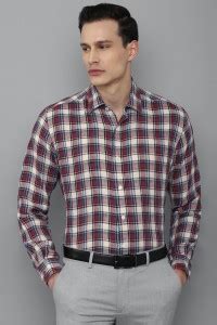 LOUIS PHILIPPE Men Checkered Formal Multicolor Shirt - Buy LOUIS ...