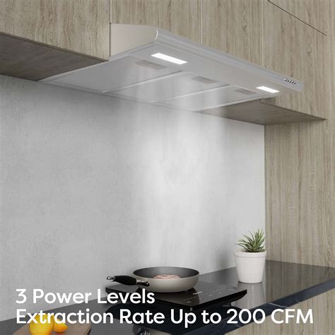 Snapklik.com : Under Cabinet Range Hood 30 Inch Vent Hood For Kitchen