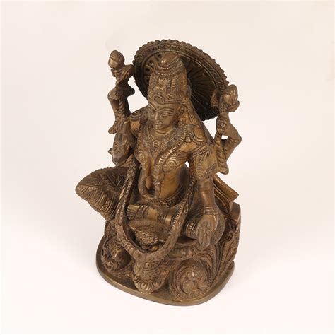 Shop Brass Goddess Laxmi Statue at Best Price | IndianShelf