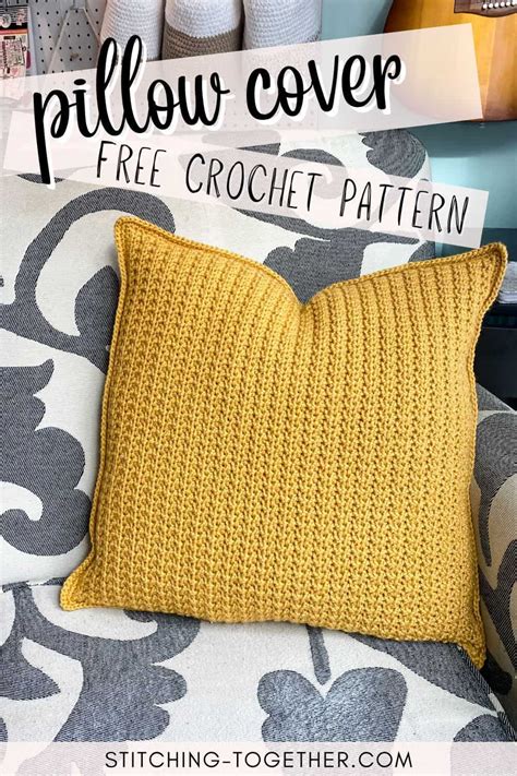 Free Crochet Pillow Pattern Tutorial 的图像结果