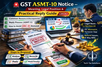 How to Reply to GST DRC-01 Notice – Step-by-Step with Examples (2025 ...