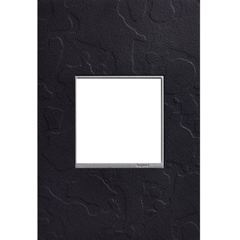 Legrand adorne 1-Gang Specialty Size Hubbardton Forge Black Steel ...