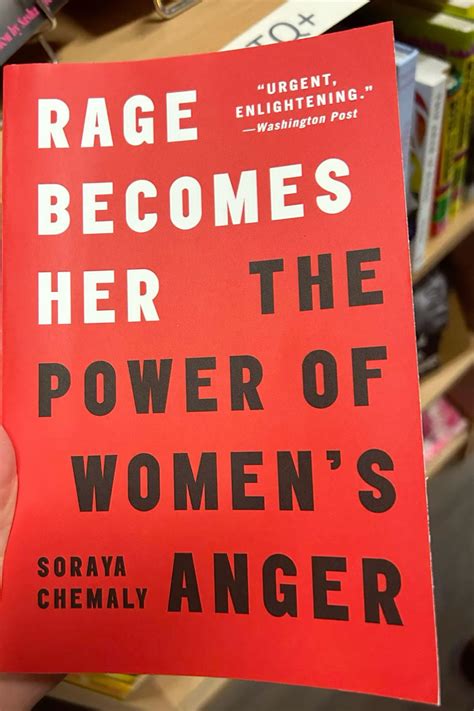 Book recommendations, rage becomes her, the power of women’s anger ...
