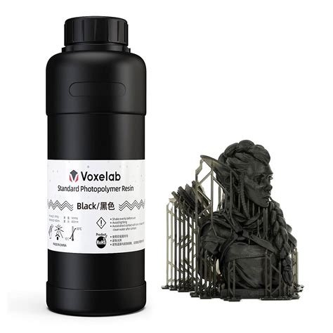 Buy Voxelab 3D Printer Resin 405nm UV Curing Photopolymer Liquid Resin ...