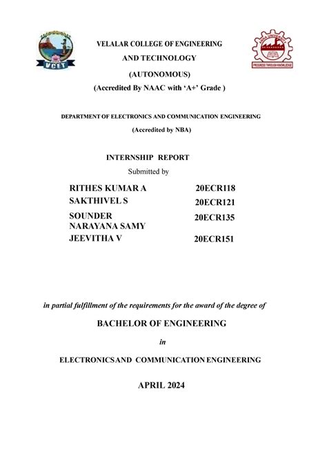 Sample-1 - wedf - VELALAR COLLEGE OF ENGINEERING AND TECHNOLOGY ...