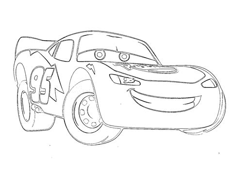 Mcqueen - Free Coloring Pages
