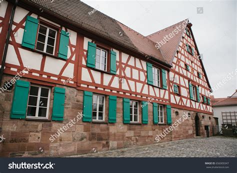 Traditional House German Style Bavaria Architecture Stock Photo ...