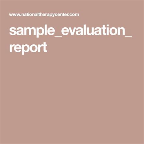 Image result for Evaluation Statement Examples