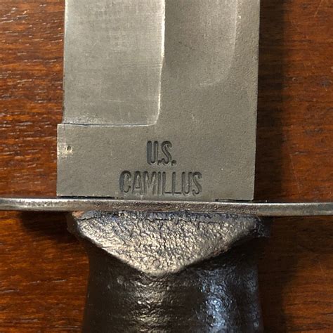 Vintage 70s 80s US Marine Corps USMC Camillus Kabar Combat Fighting Knife | #4715405709