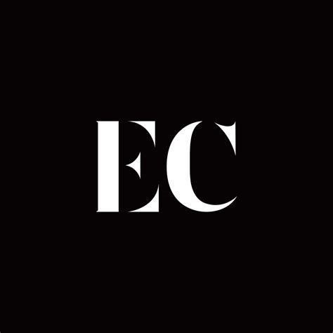 EC Logo Letter Initial Logo Designs Template 2767609 Vector Art at Vecteezy