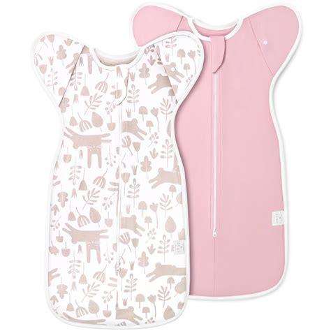 Amazon.com: ANYEDDE 2-Pack Baby Transitional Swaddle Sleep Sack - Arms ...