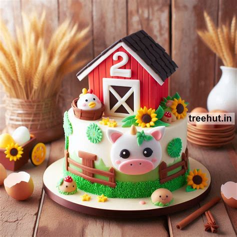 Farm Cake Decoration Ideas with Cake Decoration Techniques and Tips