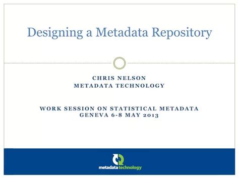 Image result for Explain Metadata Repository